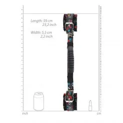 Ouch! Menottes Avec Poignée Tattoo Style 8 Ouch! Menottes Avec Poignée Tattoo Style -Sextoy Soldes menottes poignee tattoo style ouch 04