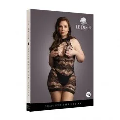 LE DÉSIR Mini Robe Criss Cross Neck Queen Size -Sextoy Soldes mini robe criss cross neck le desir 03