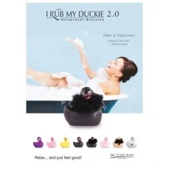 Big Teaze Toys Mini Canard Vibrant I Rub My Duckie 2.0 Paris -Sextoy Soldes mini canard paris noir 2.0 6
