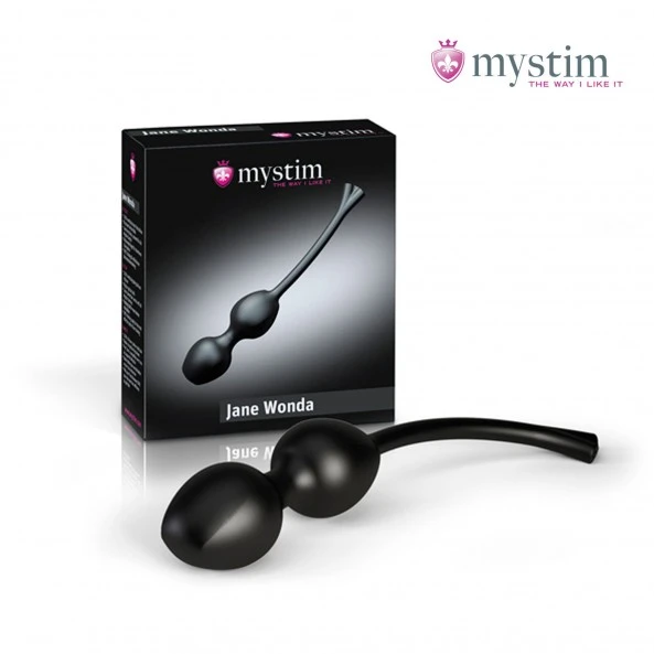 Mystim Boules De Geisha E-Stim Jane Wonda Duo 1 Mystim Boules De Geisha E-Stim Jane Wonda Duo