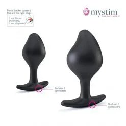 Mystim Plug Anal E-Stim Rocking Force -Sextoy Soldes mystim rocking force4