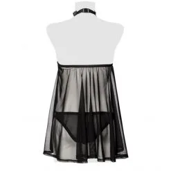 Grey Velvet Négligé N° 20026 -Sextoy Soldes neglige n20026 grey velvet 4