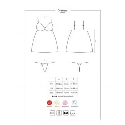 Obsessive Babydoll Drimera 9 Obsessive Babydoll Drimera -Sextoy Soldes nuisette drimera bleu nuit obsessive 05