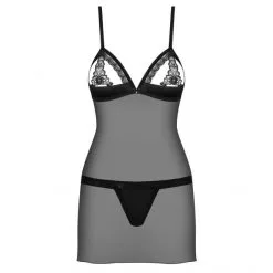 Obsessive Nuisette Et String 865-CHE -Sextoy Soldes nuisette obsessive 865 che 1 noire 03