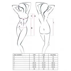 Passion Nuisette Et String Ana -Sextoy Soldes nuisette sexy noir ana passion 03