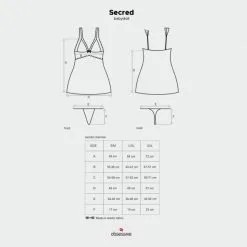 Obsessive Nuisette Secred -Sextoy Soldes nuisette secred 03