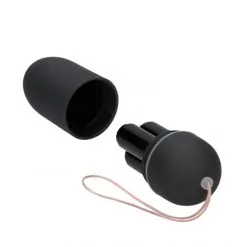 Shots Toys Oeuf Vibrant Vibrating Egg Large -Sextoy Soldes oeuf vibrant vibrating egg large noir shot toys 05