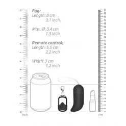 Shots Toys Oeuf Vibrant Vibrating G-Spot Egg Large 13 Shots Toys Oeuf Vibrant Vibrating G-Spot Egg Large -Sextoy Soldes oeuf vibrant vibrating g spot egg large noir shots toys 06