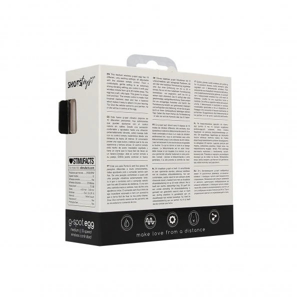 Shots Toys Oeuf Vibrant Vibrating G-Spot Egg Medium 7 Shots Toys Oeuf Vibrant Vibrating G-Spot Egg Medium – Image 7