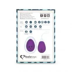 FeelzToys Oeuf Vibrant Télécommandé Anna -Sextoy Soldes oeuf vibrant anna feelztoys violet 6