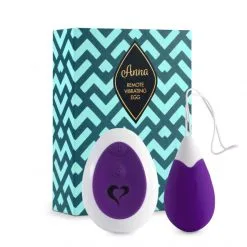 FeelzToys Oeuf Vibrant Télécommandé Anna -Sextoy Soldes oeuf vibrant anna feelztoys violet 7