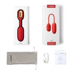 Svakom Œuf Vibrant Avec Haut-Parleur Muse -Sextoy Soldes oeuf vibrant avec haut parleur muse 07