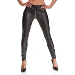 Demoniq Pantalon Wetlook Maddalena
