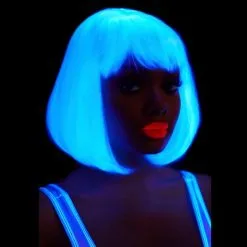 LEG AVENUE Carré Court Blanc Perlé -Sextoy Soldes perruque carre court blanc 3