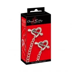 Bad Kitty Pinces à Seins Heart Shaped -Sextoy Soldes pinces a seins heart shaped bad kitty 06