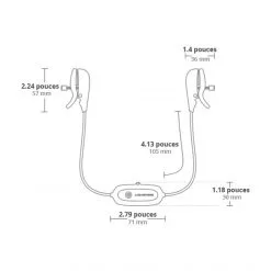 Lovense Pinces à Seins Vibrantes Connectées Gemini -Sextoy Soldes pinces a seins vibrantes connectees gemini 06