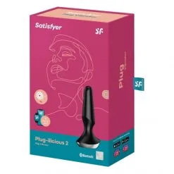 Satisfyer Plug Anal Connecté Plug-ilicious 2 11 Satisfyer Plug Anal Connecté Plug-ilicious 2 -Sextoy Soldes plug anal vibrant satisfyer plug ilicious 2 noir 06