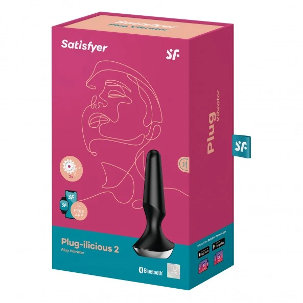 Satisfyer Plug Anal Connecté Plug-ilicious 2 6 Satisfyer Plug Anal Connecté Plug-ilicious 2 â Image 6