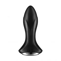 Satisfyer Plug Anal Connecté Rotator Plug 1+ -Sextoy Soldes plug anal connecte black rotator plug 1plus 03