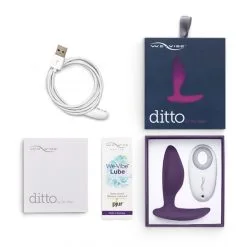 We-Vibe Plug Anal Connecté Ditto 10 We-Vibe Plug Anal Connecté Ditto -Sextoy Soldes plug anal connecte ditto we vibe violet 5