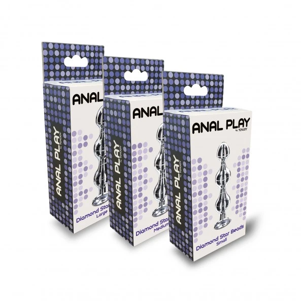 ToyJoy Plug Anal Diamond Star Beads 6 ToyJoy Plug Anal Diamond Star Beads – Image 6