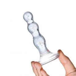 GLÄS Plug Anal En Verre Triple Play Beaded 10 GLÄS Plug Anal En Verre Triple Play Beaded -Sextoy Soldes plug anal en verre triple play beaded 03