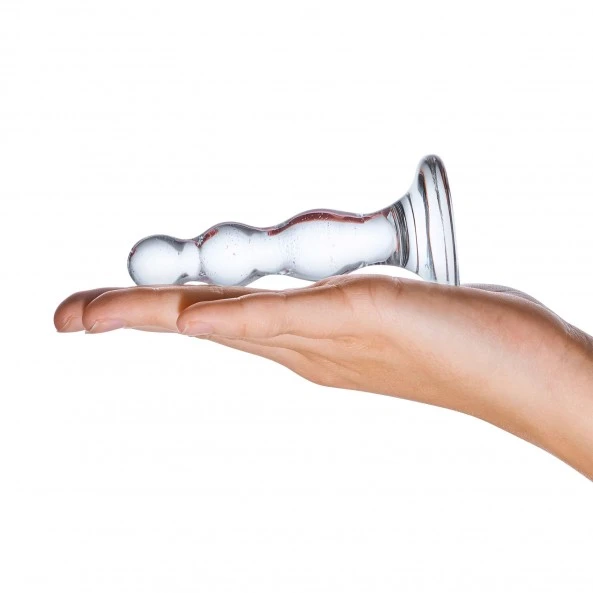 GLÄS Plug Anal En Verre Triple Play Beaded 4 GLÄS Plug Anal En Verre Triple Play Beaded â Image 4