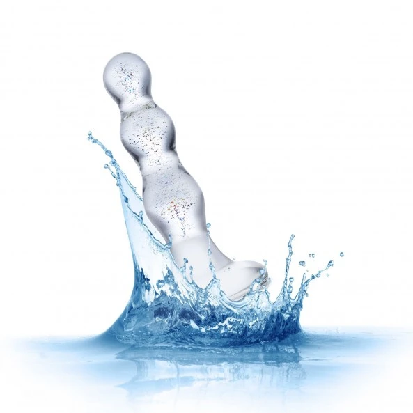 GLÄS Plug Anal En Verre Triple Play Beaded 6 GLÄS Plug Anal En Verre Triple Play Beaded â Image 6