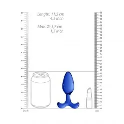 Chrystalino Plug Anal Expert En Verre -Sextoy Soldes plug anal expert en verre 6