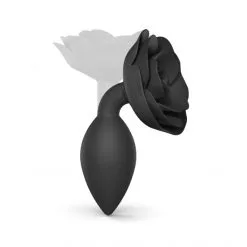 Love To Love Plug Anal Open Roses -Sextoy Soldes plug anal open roses large noir 03