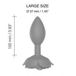 Love To Love Plug Anal Open Roses -Sextoy Soldes plug anal open roses large noir 05