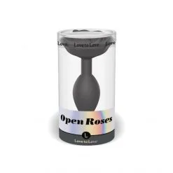 Love To Love Plug Anal Open Roses -Sextoy Soldes plug anal open roses large noir 07