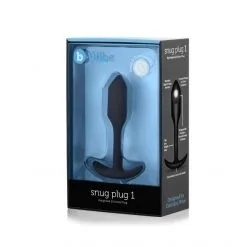 B-Vibe Plug Anal Snug Plug 1 -Sextoy Soldes plug anal snug plug 1 noir 6