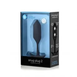 B-Vibe Plug Anal Snug Plug 2 -Sextoy Soldes plug anal snug plug 2 noir 6