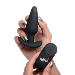 Bang! Plug Anal Vibrant 21X Télécommandé -Sextoy Soldes plug anal vibrant 21x telecommande 03