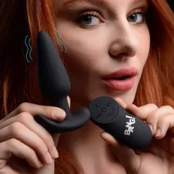 Bang! Plug Anal Vibrant 21X Télécommandé -Sextoy Soldes plug anal vibrant 21x telecommande 04