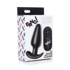Bang! Plug Anal Vibrant 21X Télécommandé -Sextoy Soldes plug anal vibrant 21x telecommande 07