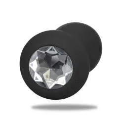 CalExotics Plug Anal Vibrant Crystal Probe Médium/Large -Sextoy Soldes plug anal vibrant crystal probe noir 04