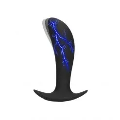 Ouch! Plug Anal Vibrant Et E-Stim Télécommandé -Sextoy Soldes plug anal vibrant et e stim telecommande 07