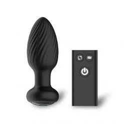 Nexus Plug Anal Vibrant Et Rotatif Télécommandé Tornado