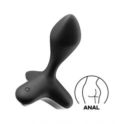 Satisfyer Plug Anal Vibrant Connecté Game Changer -Sextoy Soldes plug anal vibrant game changer noir 07