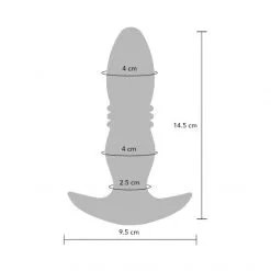 ToyJoy Plug Anal Vibrant Télécommandé The Tough Thrusting 13 ToyJoy Plug Anal Vibrant Télécommandé The Tough Thrusting -Sextoy Soldes plug anal vibrant telecommande the tough thrusting 06