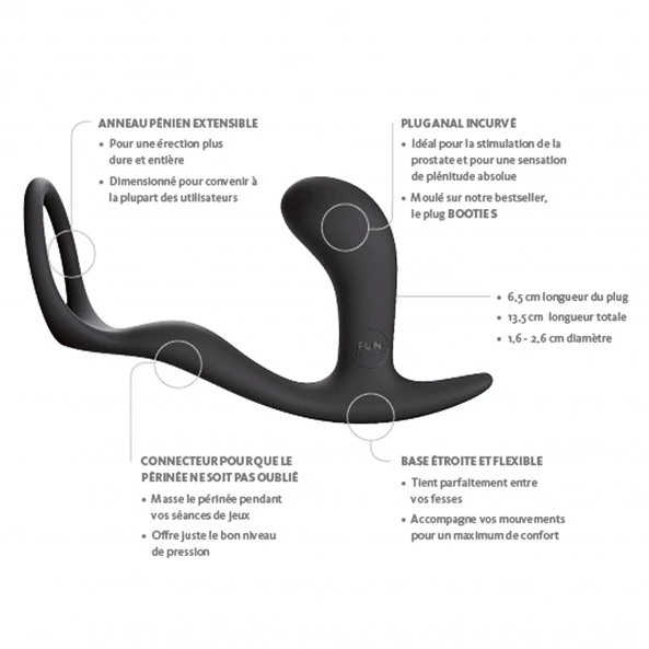 Fun Factory Stimulateur Prostatique Bootie Ring 4 Fun Factory Stimulateur Prostatique Bootie Ring – Image 4