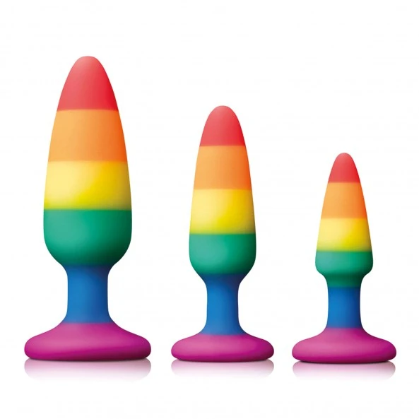 Nsnovelties Plug Pleasure Pride Edition 1 Nsnovelties Plug Pleasure Pride Edition