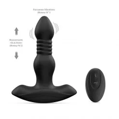 Dorcel Plug Long Télécommandé Deep Stormer -Sextoy Soldes plug telecommande deep stormer 05