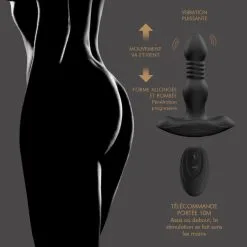 Dorcel Plug Long Télécommandé Deep Stormer -Sextoy Soldes plug telecommande deep stormer 08