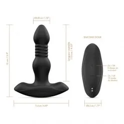 Dorcel Plug Long Télécommandé Deep Stormer -Sextoy Soldes plug telecommande deep stormer 09