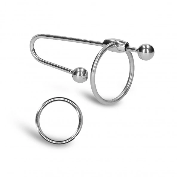 Ouch! Plug Urétral Avec Anneau De Gland Métallique 90 Mm 1 Ouch! Plug Urétral Avec Anneau De Gland Métallique 90 Mm