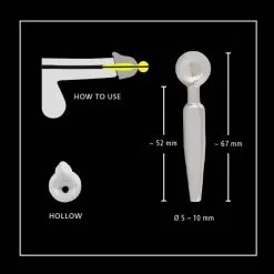 Penisplug Plug Urétral Avec Strass Mr. Big Cock -Sextoy Soldes plug uretral avec strass mr big cock 07