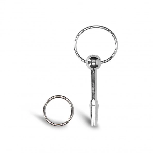 Ouch! Plug Urétral Creux Anneau Métallique 95 Mm 1 Ouch! Plug Urétral Creux Anneau Métallique 95 Mm